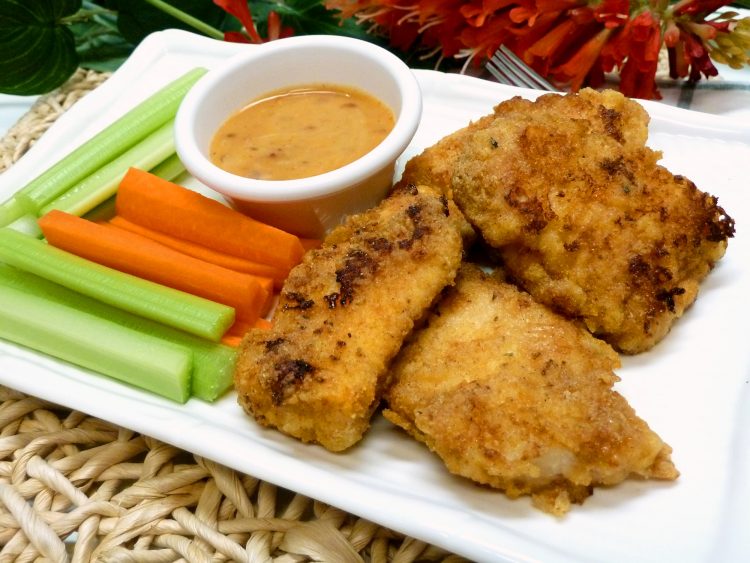 Enjoy delicious baked gluten-free chicken fingers without guilt.