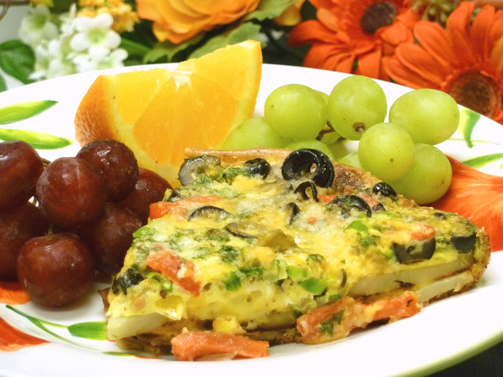 Southwest Potato Frittata combines all those Latin flavors you love into a frittata hearty enough for a main dish.