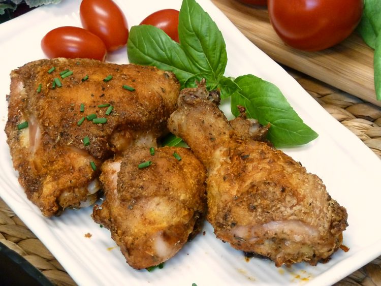 Gluten Free Crispy Chicken has all that famous take-out chicken flavor with zero gluten and no frying.