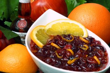 Homemade cranberry sauce adds a dash of panache with Grand Marnier® liqueur.