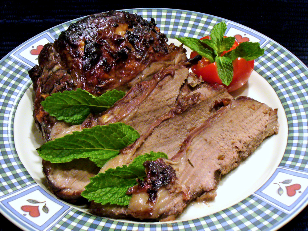 Tender and juicy pomegranate lamb will make you lick your lips.