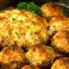 Delicious Crab Stuffed Mushrooms are great as an entree or appetizer.