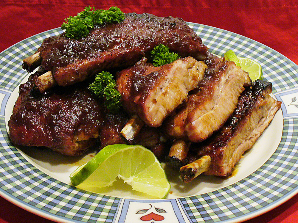 Baked Tropical Spareribs Recipe - Peg&amp;#39;s Home Cooking