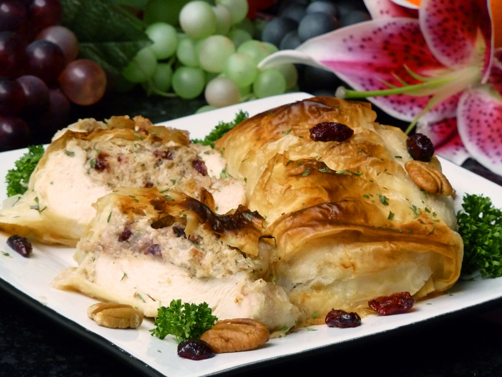 Almost too pretty to eat, easy Cranberry Pecan Stuffed Chicken will make you look like a gourmet cook.