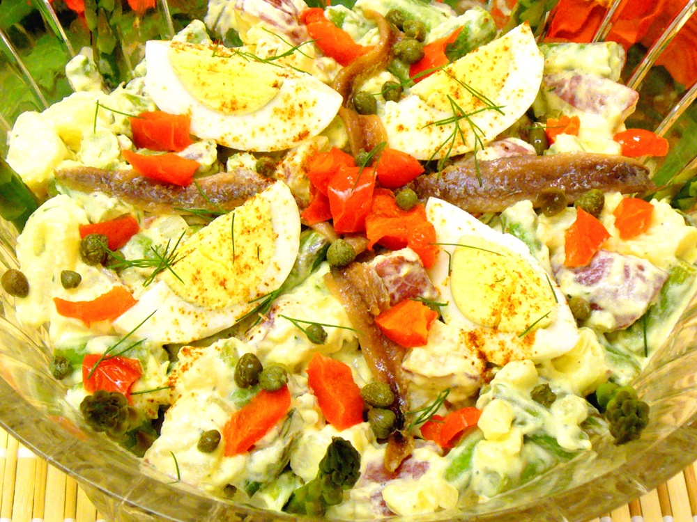 Asparagus Potato Salad will change your mind about the boring traditional standard.