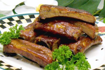 Maple Cocktail Ribs are the perfect party appetizer and are so easy to make.