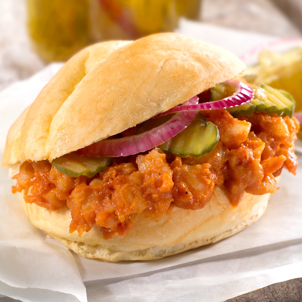 Pulled Barbecue Shrimp Sandwiches are sure to wake up your tastebuds.