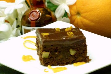 Brownies brings a favorite liqueur to dessert. Nothing short of yummy!