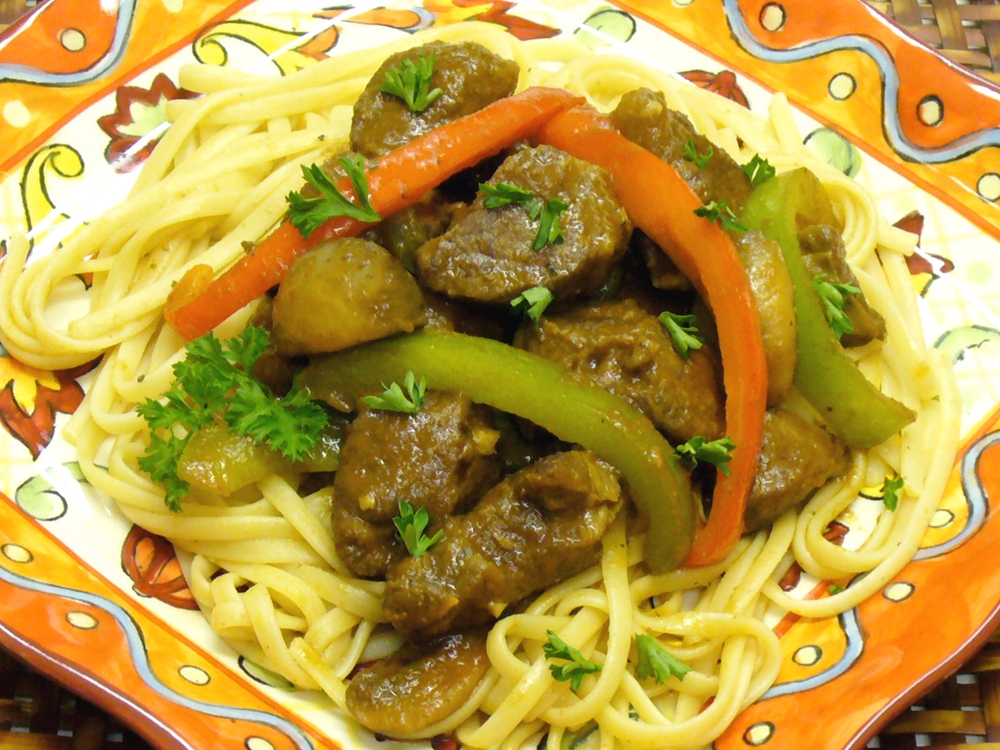 Lamb Cacciatore is the king of what some call Italian peasant food. Yummy!