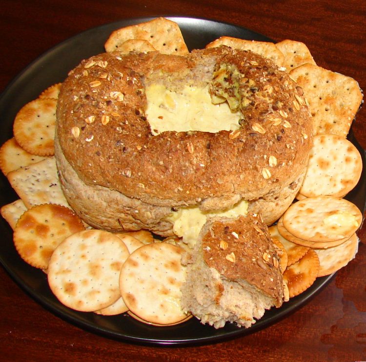 Cob Loaf Spinach Dip is a luscious, melted cheese dip baked in its own bread bowl. Great for parties.