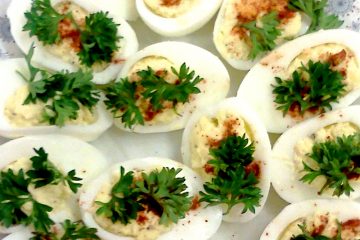 Best Deviled Eggs have a secret ingredient that makes them irresistable! Best party food ever.