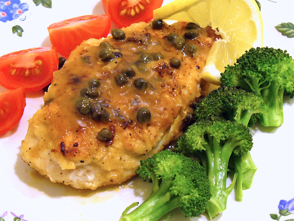 Easy Chicken Piccata goes together in 15 minutes, yet is loaded with authentic flavor.