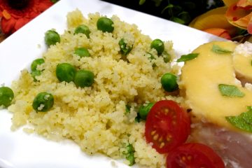 Savory Chicken Couscous is a delightful change of side dish and cooks up fast.
