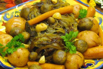 Easy Pot Roast with Vegetables. Tender and juicy.