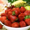 Strawberry Storage and Selection. Beautiful bowl of strawberries.