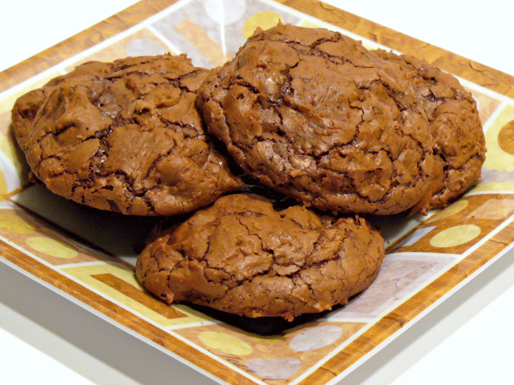 Bittersweet Brownie Cookies Recipe: A chocoholic and brownie-lover's dream.