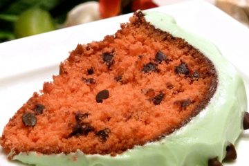 Watermelon Cake Recipe: It looks like watermelon and uses watermelon juice.