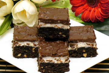 Nickel Bars Recipe - Enjoy 5 different flavors in every bite of these easy, delicious cookie bars.