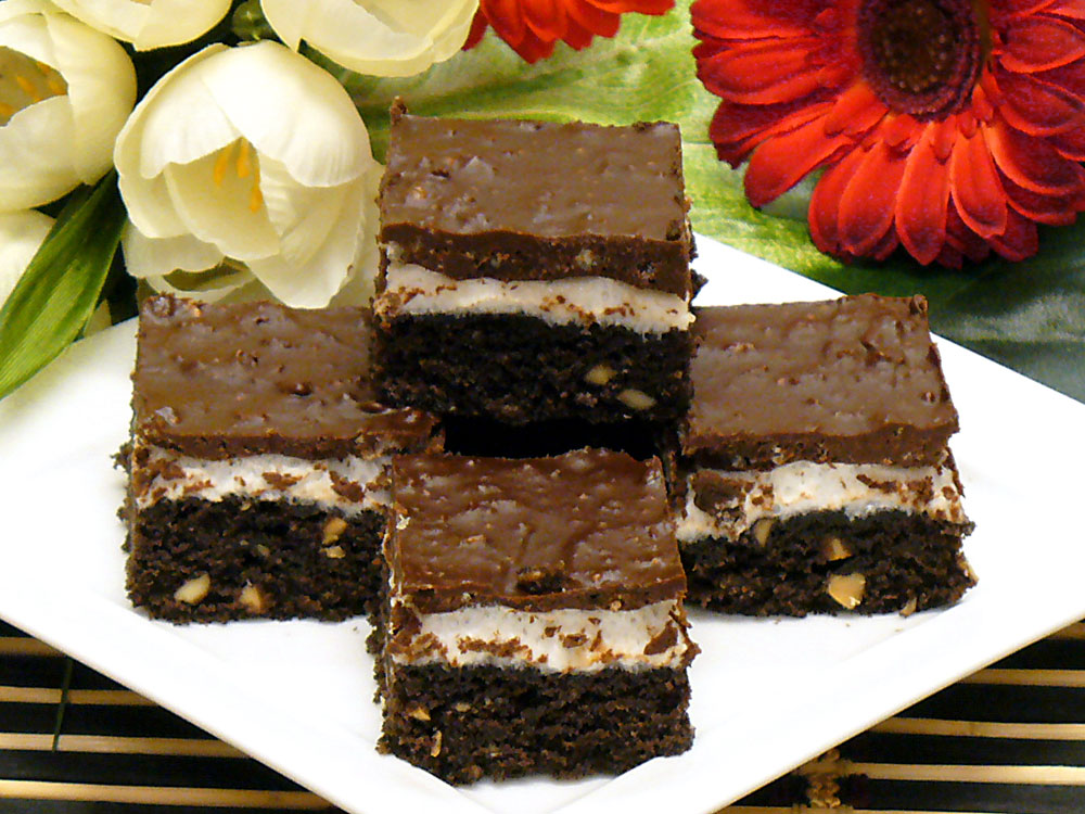 Nickel Bars Recipe - Enjoy 5 different flavors in every bite of these easy, delicious cookie bars.