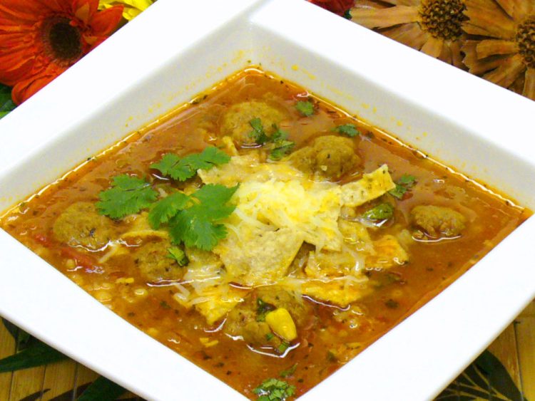 Albondigas Soup (Mexican Meatball Soup) is an easy, tasty Southwest favorite.