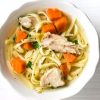 Hearty Chicken Soup is so easy to make with a few basic ingredients.